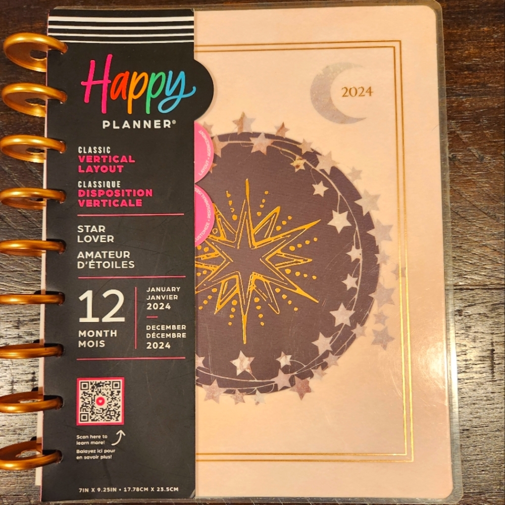 COPY - The Happy Planner Star Lover 12 Month Planner